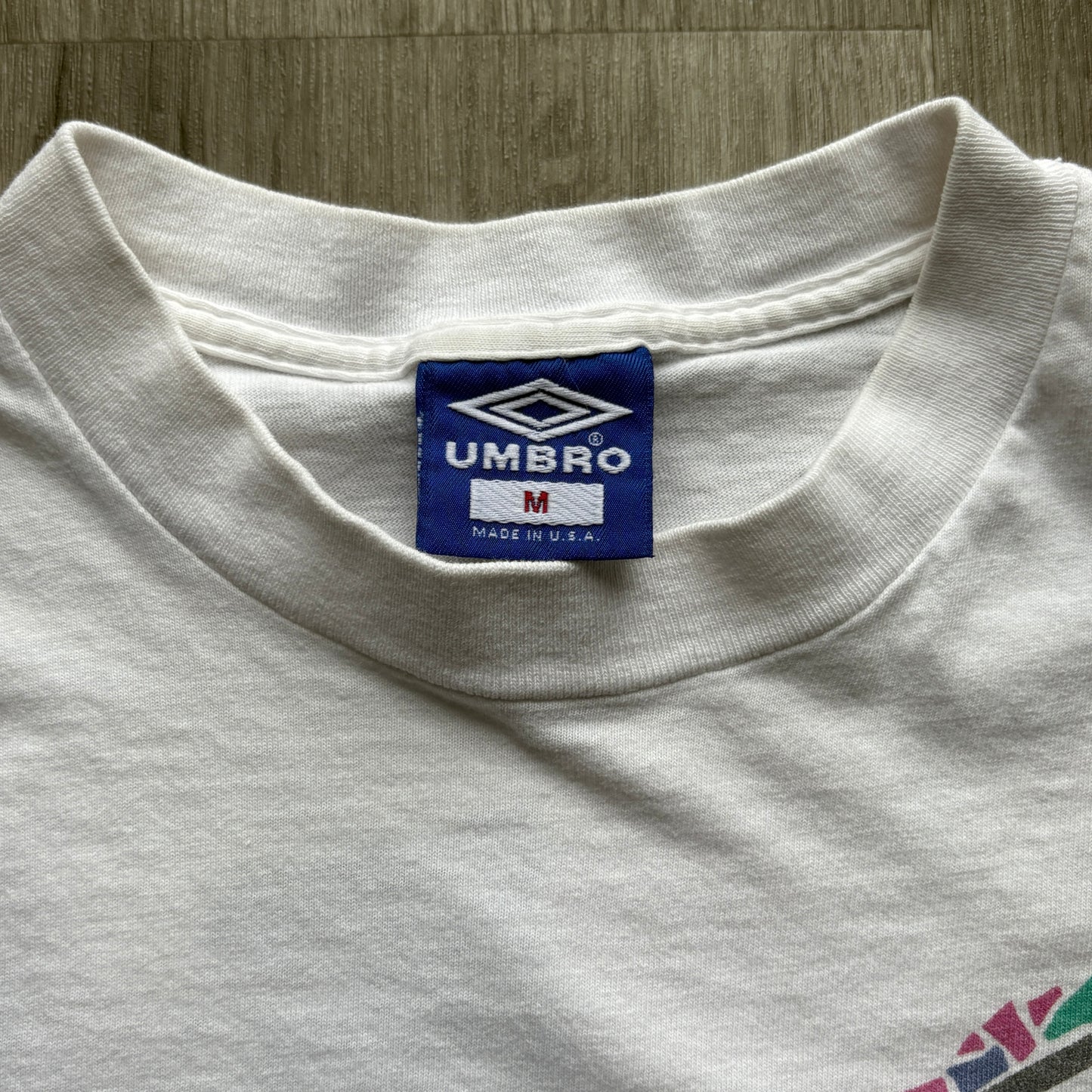 90s Umbro Sand Soccer Tee M