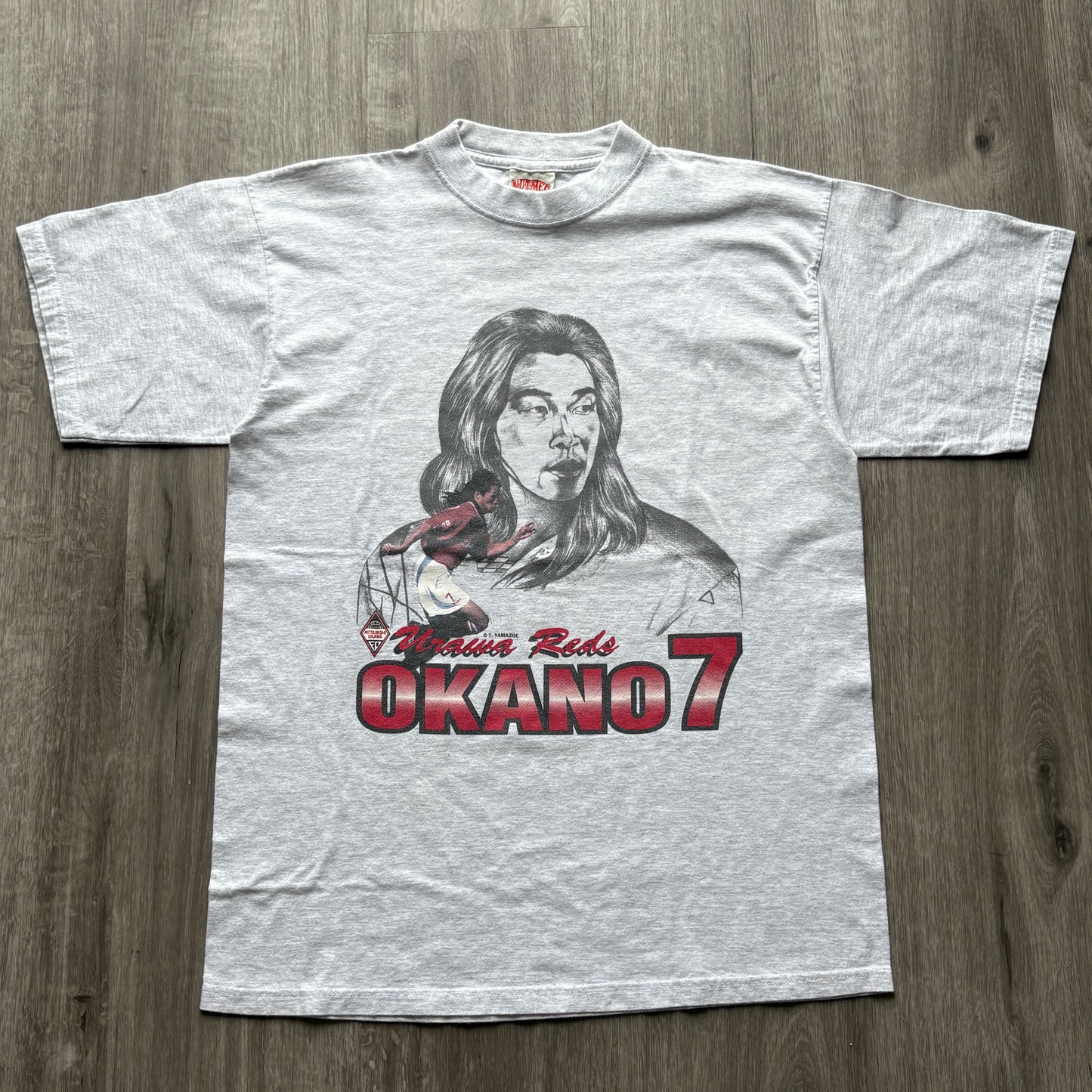 90s Japan Urawa Reds Masayuki Okano 7 Nutmeg L