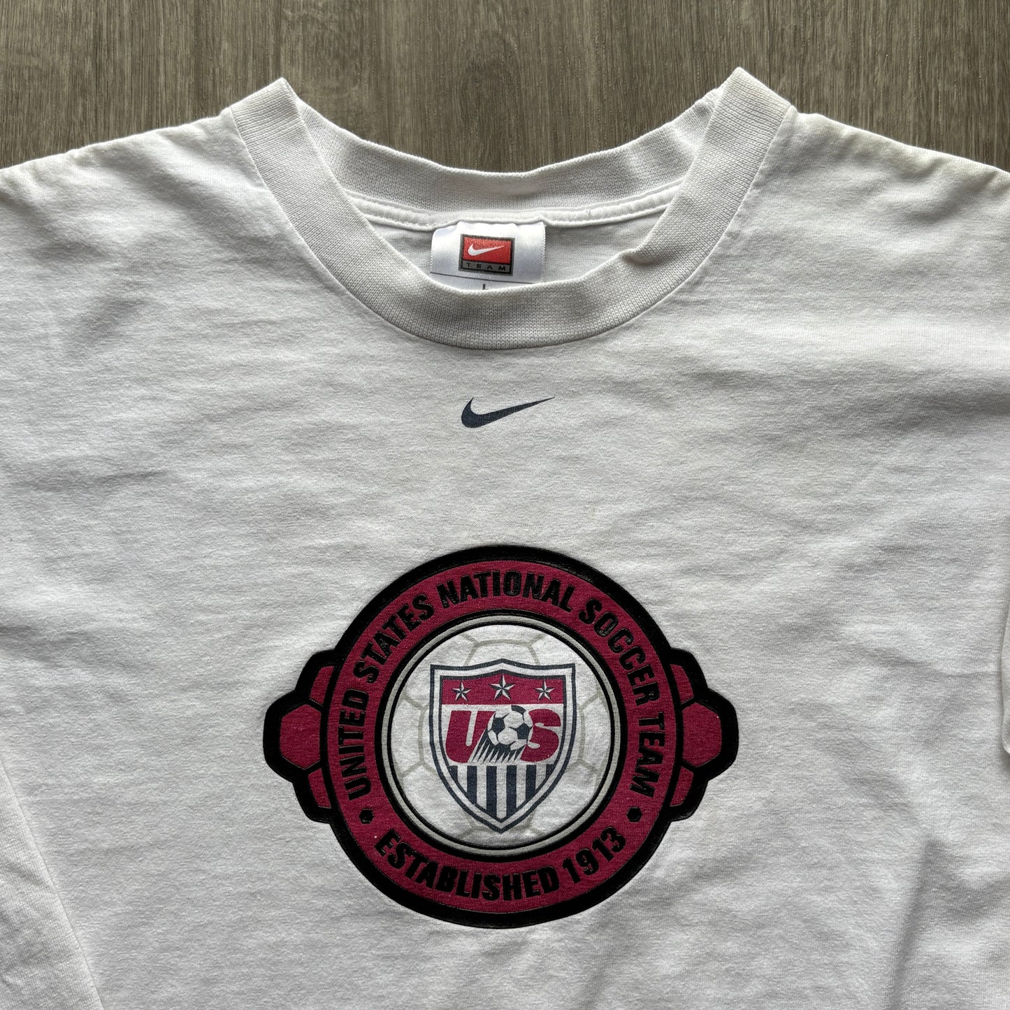 2000s Nike USA Soccer Center Swoosh Long Sleeve L