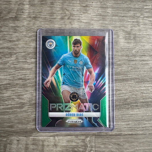 2025 Panini Prizm Fifa WC Prizmatic Ruben Dias Green 5/5