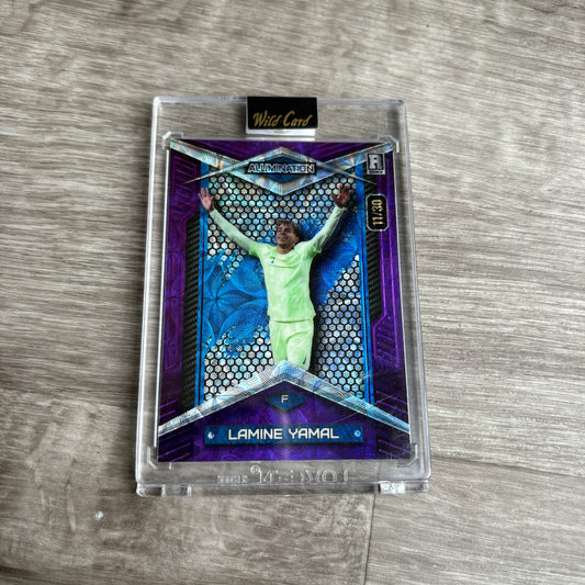 2024 Wild Card Alumination Lamine Yamal Purple Shimmer 11/30