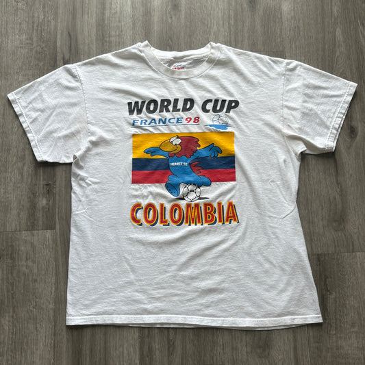 1998 World Cup Colombia Mascot Tee L
