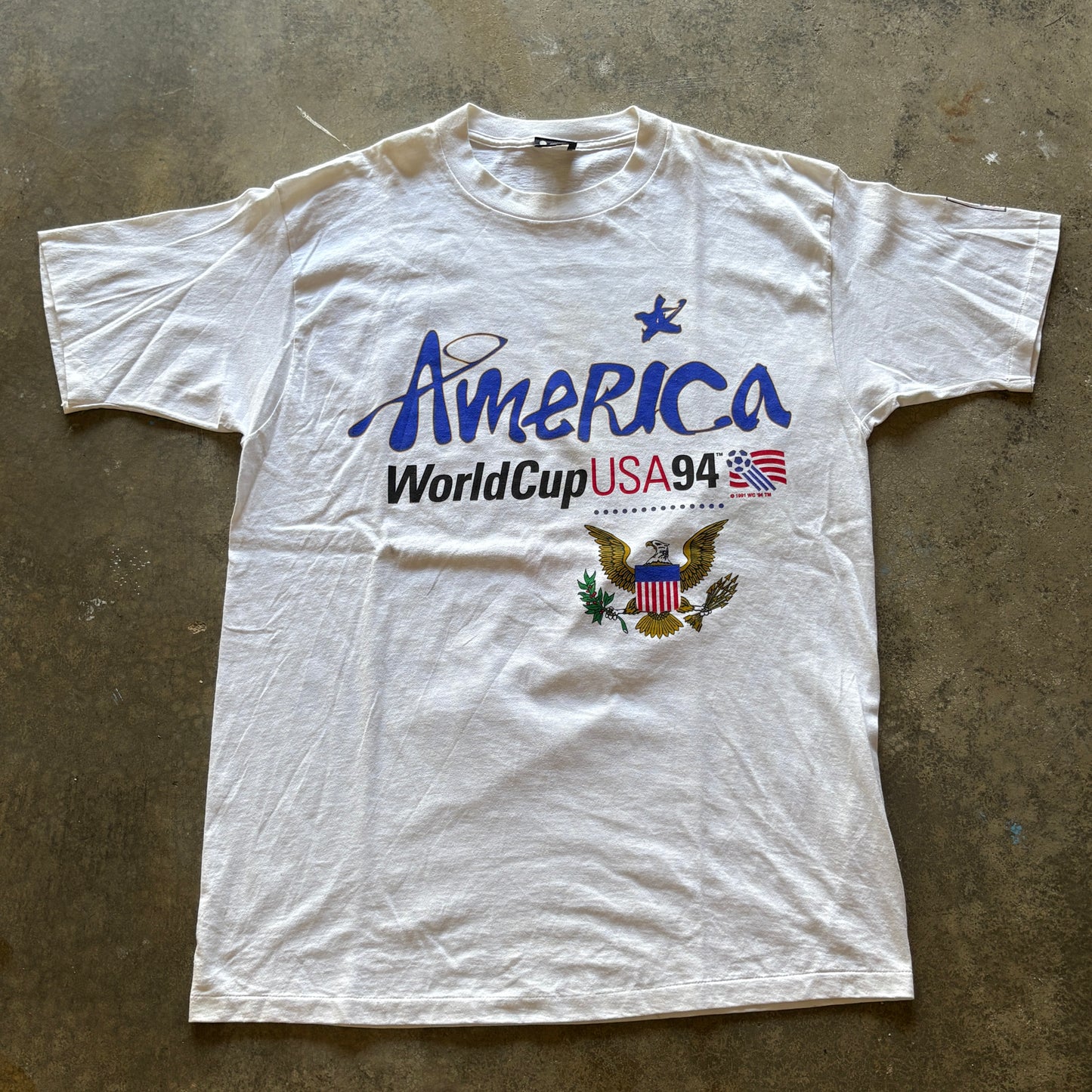 1994 World Cup USA America Team Gear Tee