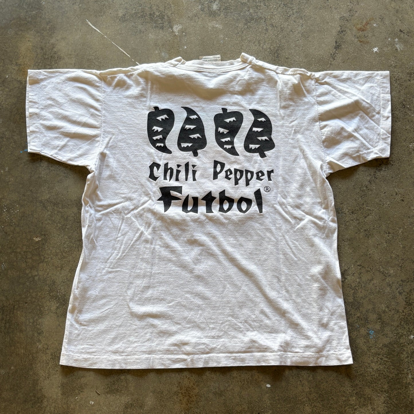 90s Bob Marley Chili pepper Futbol Tee