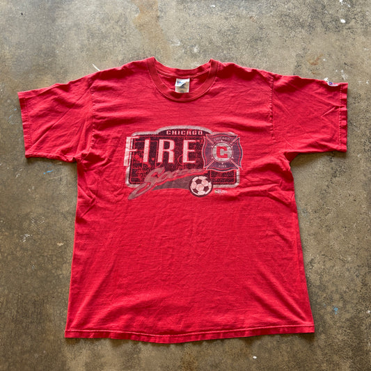 1998 Chicago Fire Pro Player MLS Tee