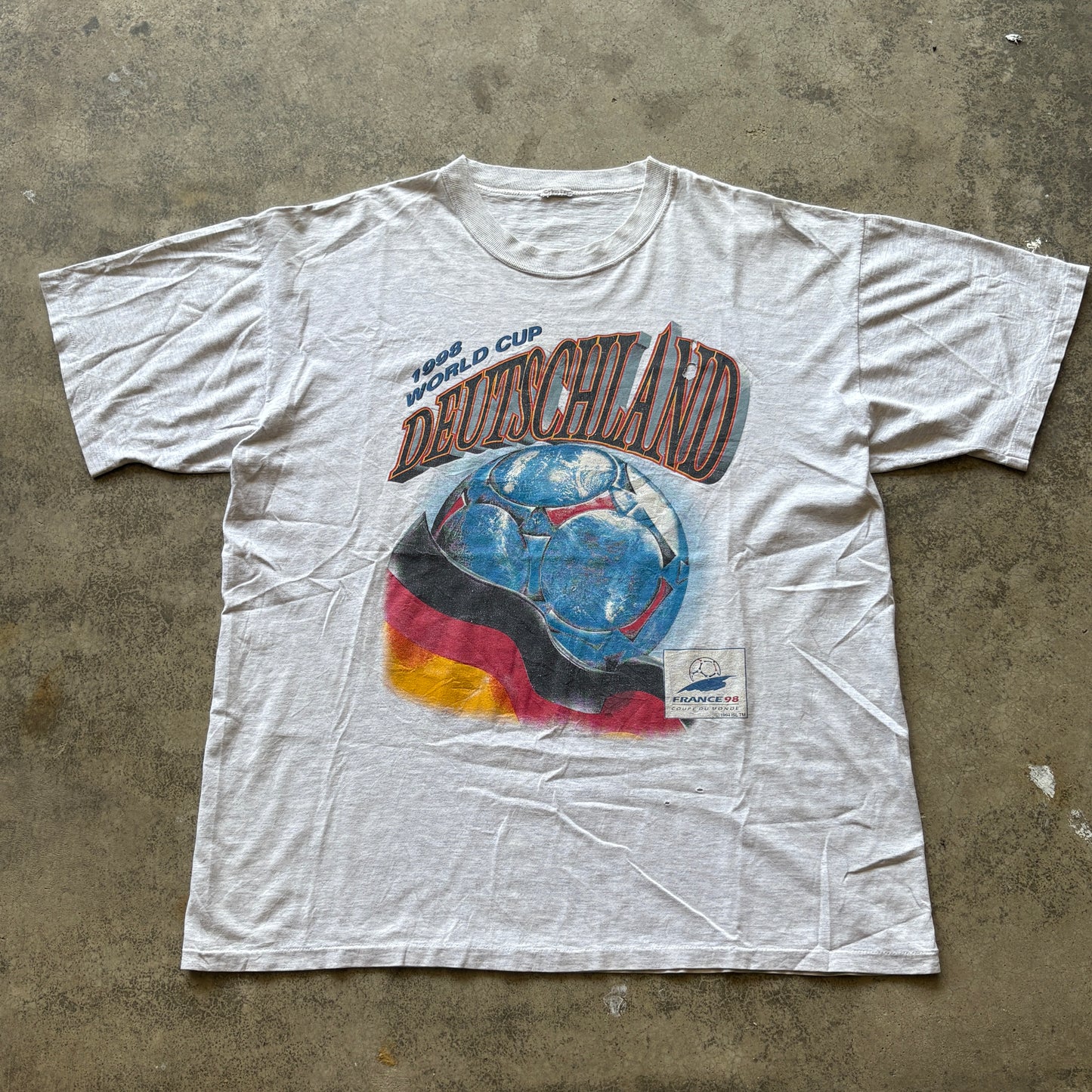 1998 World Cup Deutschland Germany Tee