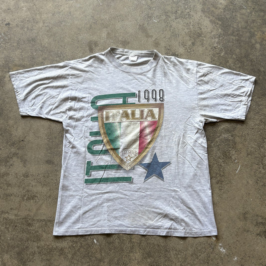 1999 Italy Nutmeg Mills Tee