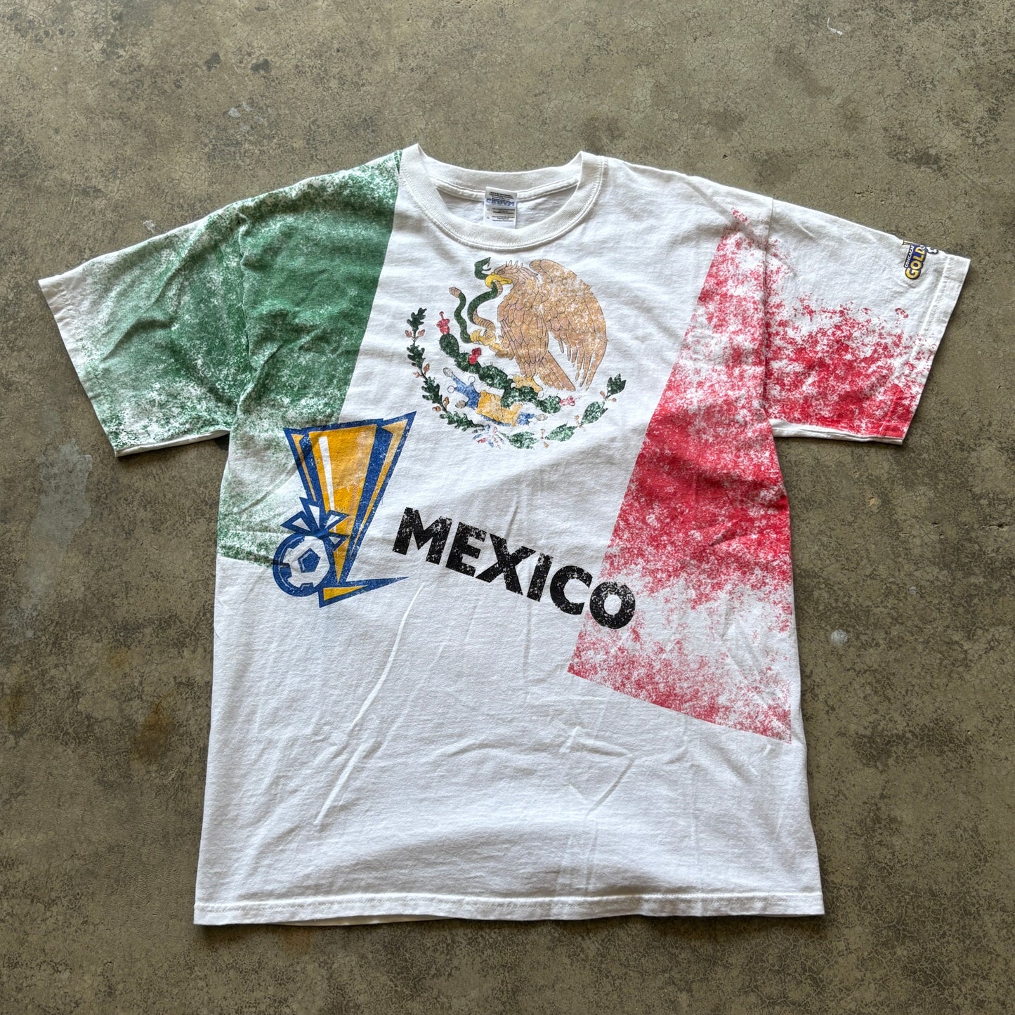 2000s Gold Cup Mexico AOP Tee