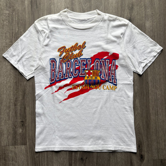 90s FC Barcelona Club Tee S