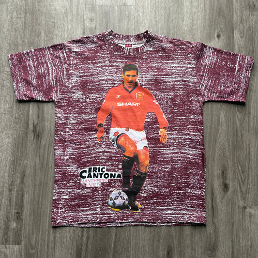 Vintage Eric Cantona Manchester United AOP L