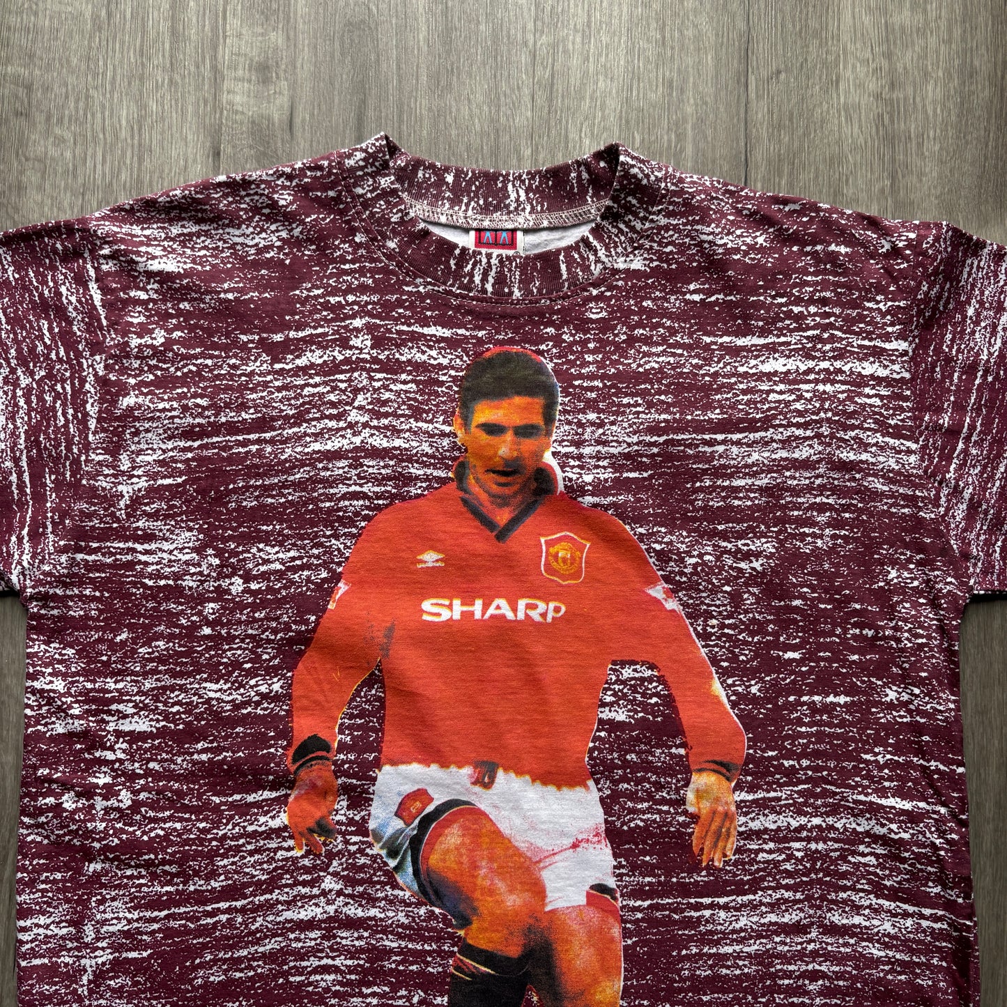 Vintage Eric Cantona Manchester United AOP L