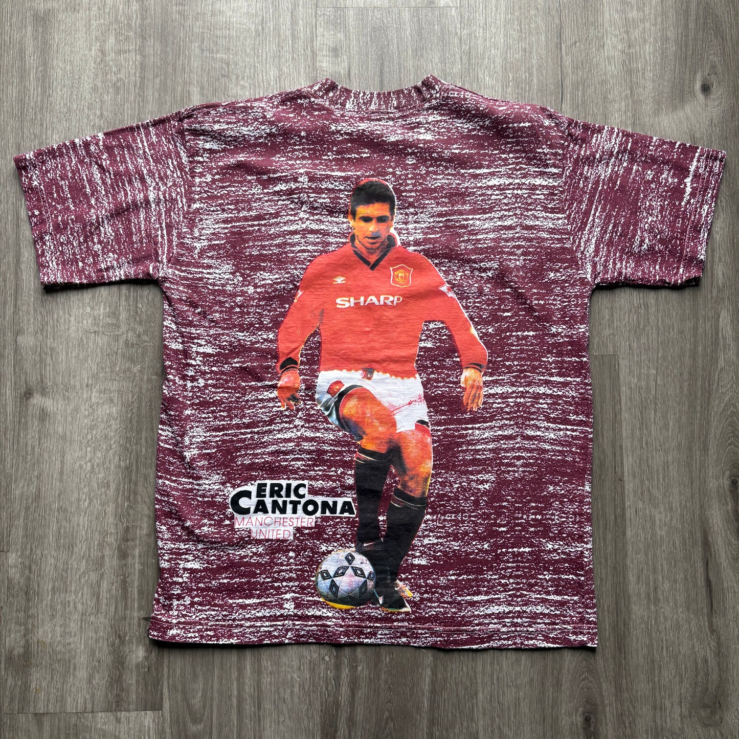 Vintage Eric Cantona Manchester United AOP L