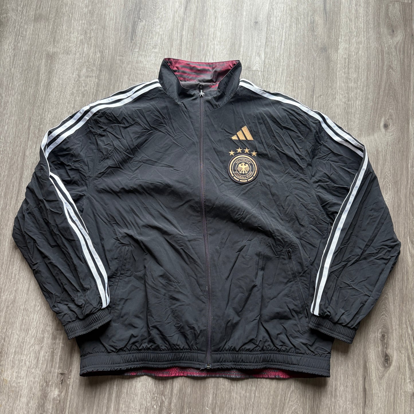 Germany Adidas Reversible Jacket Large