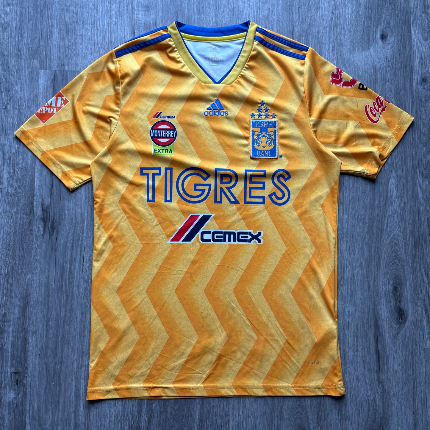 2019 Liga MX Tigres Adidas Kit M