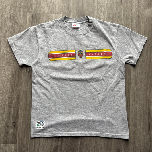 90s Nike Dallas Metro Stars MLS Tee S
