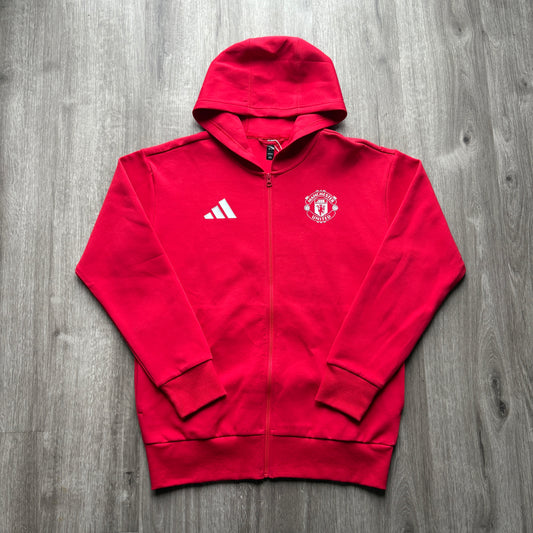 2023 Manchester United Warm Up Zip Jacket Adidas M