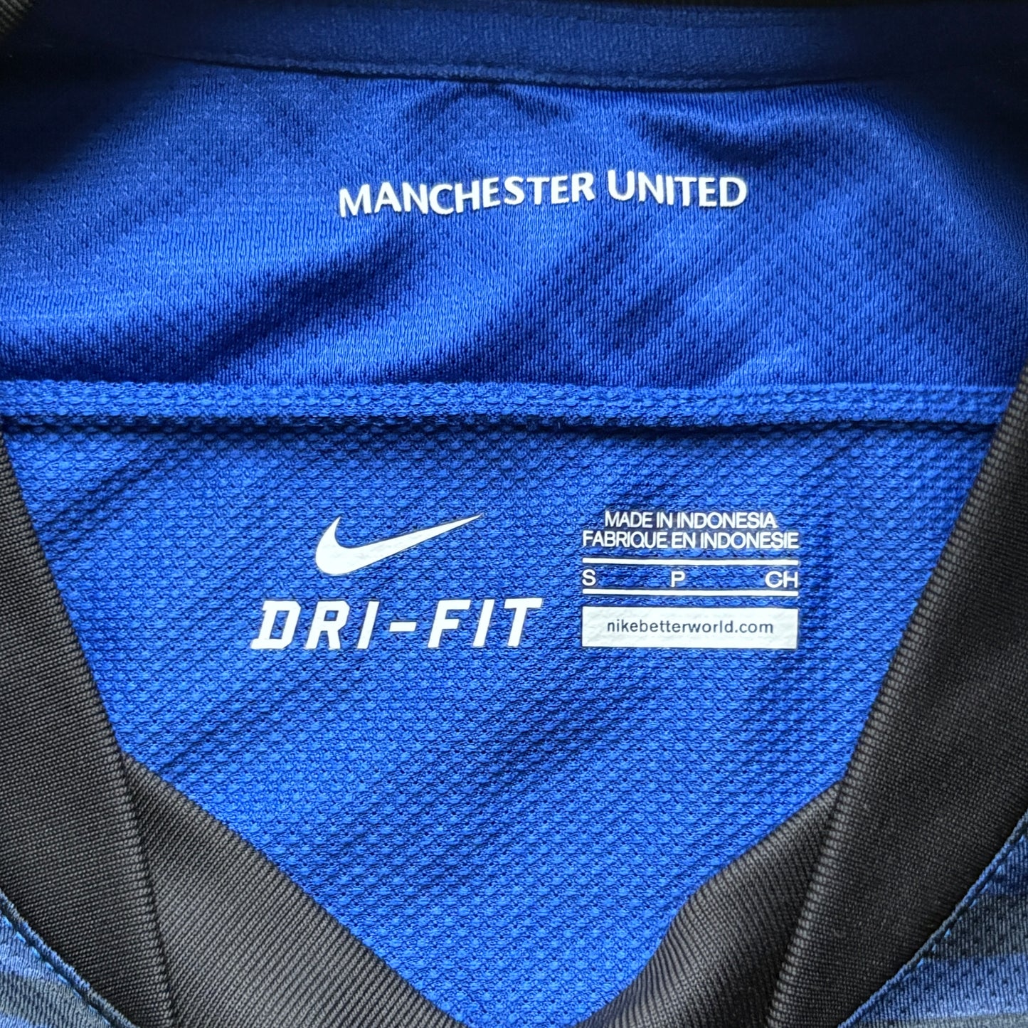 2012 Manchester United Blue/Black Kit Small