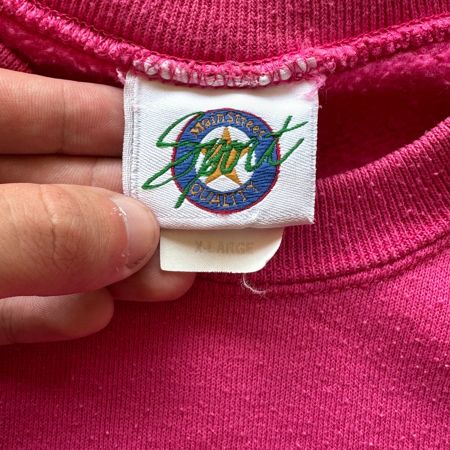 XL Hot Pink KiK Crewneck