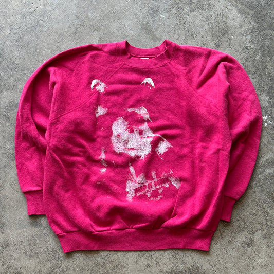 L Pink Tuletex KiK Crewneck
