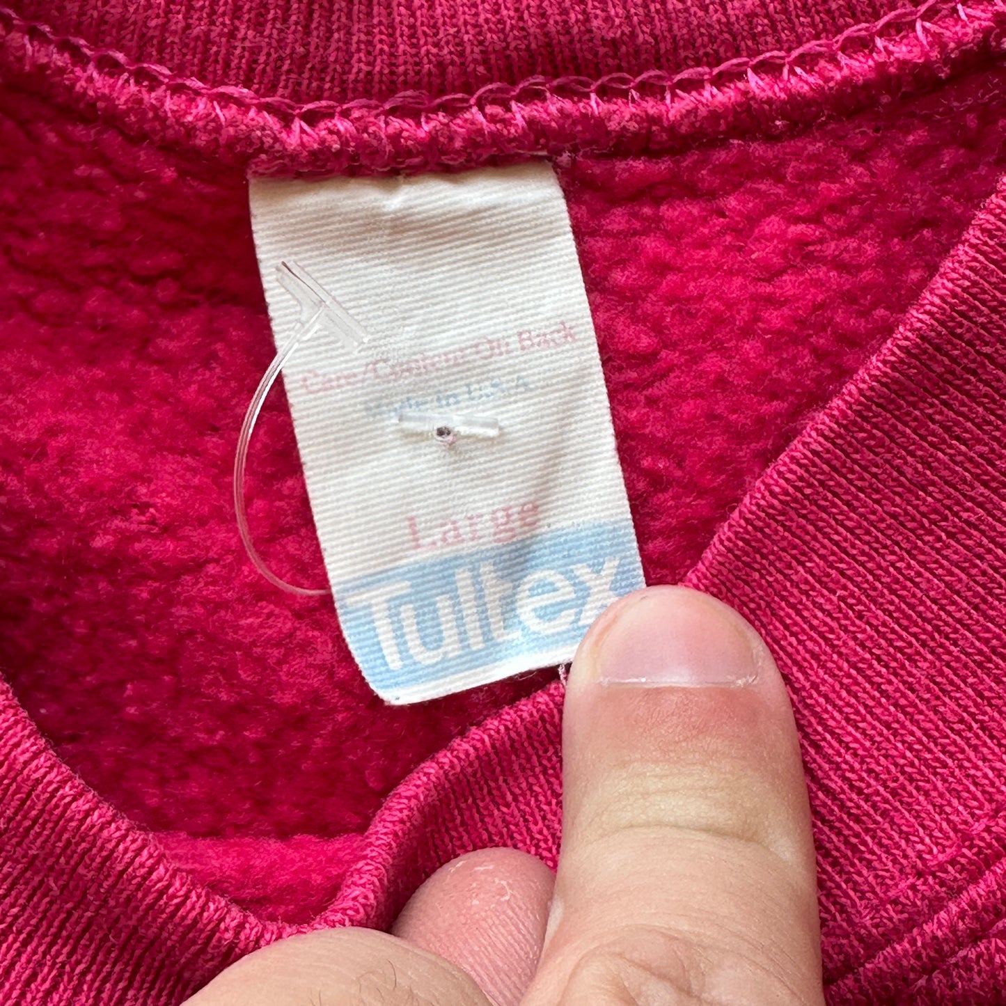 L Pink Tuletex KiK Crewneck