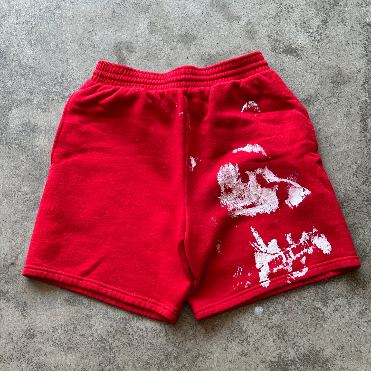 M Vintage Red KiK Shorts