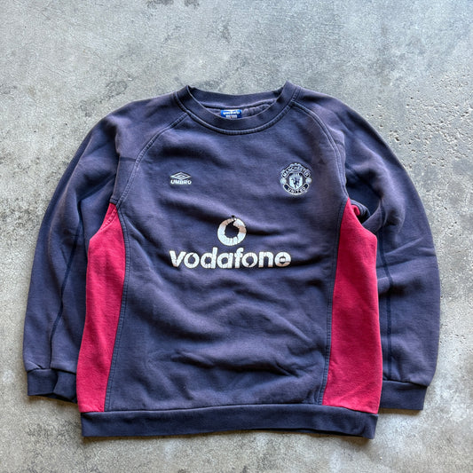 Vintage Man U Vodafone Training Crewneck