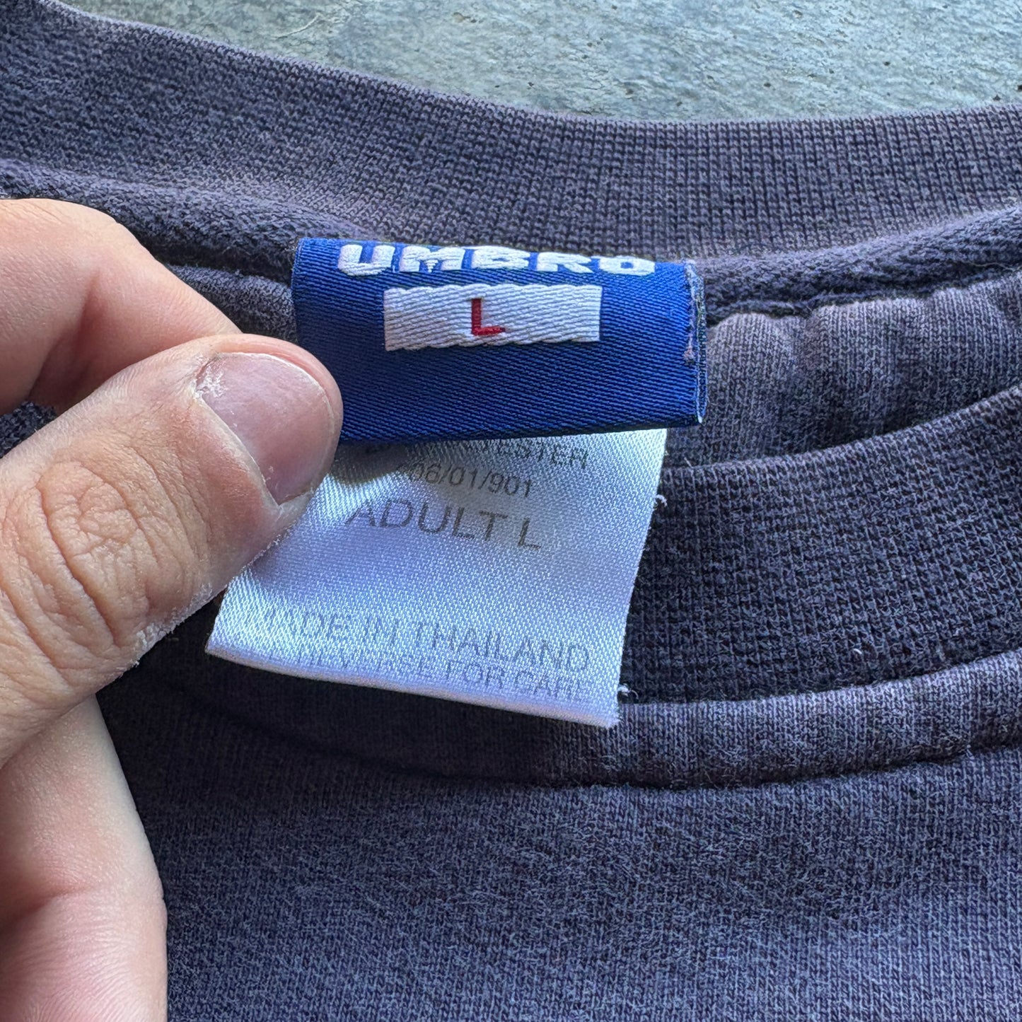 Vintage Man U Vodafone Training Crewneck