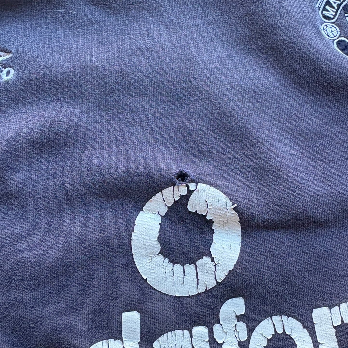 Vintage Man U Vodafone Training Crewneck