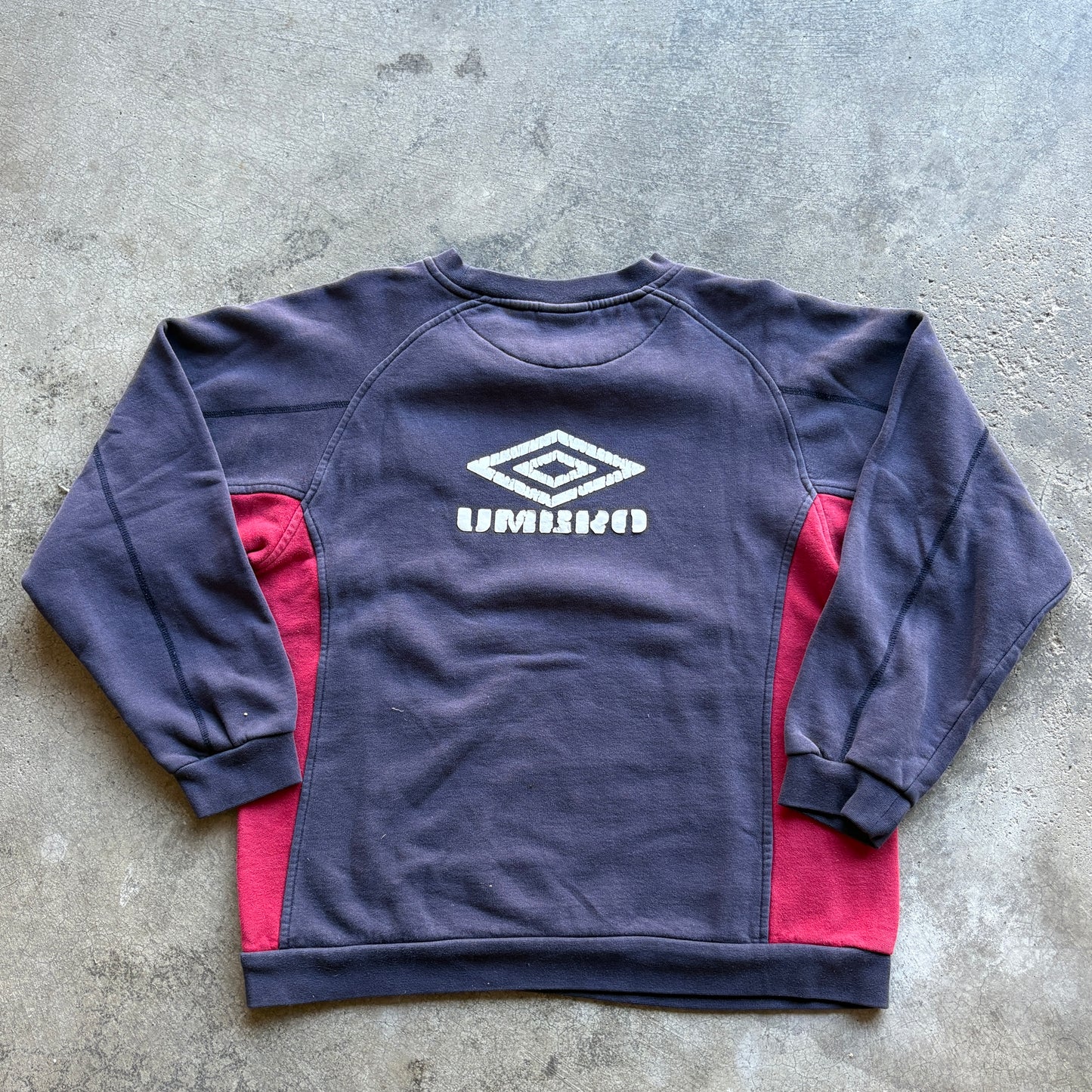 Vintage Man U Vodafone Training Crewneck